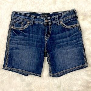 SILVER JEAN shorts